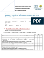 Questionnaire Évaluation (1)