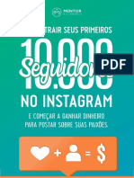 Ebook 10 Mil Seguidores Instagram