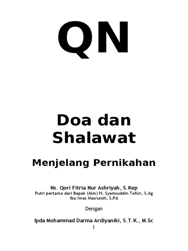 Buku Pengajian Sebelum Pernikahan
