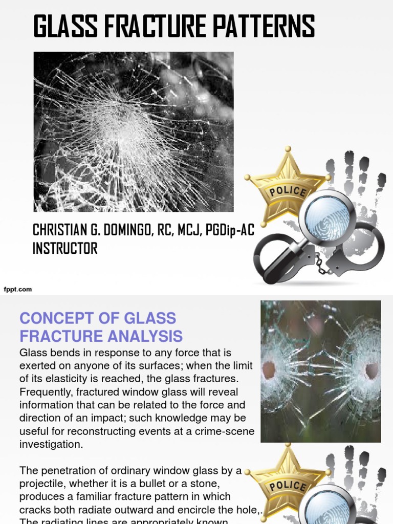 Glass Fracture Patterns in Forensics | PDF | Fracture | Glasses