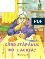 Emil Garleanu - Cand Stapanul Nu-i Acasa