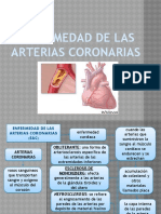 Enfermedad de Las Arterias Coronarias