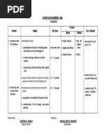 Action Plan For Remedial Class: Remediation Classes