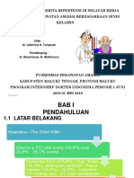 Miniproject Hipertensi PKMP Amahai Maluku Tengah