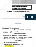 Reliability of Power Electric Systems: Chapter 2: Probabilities Overhaul