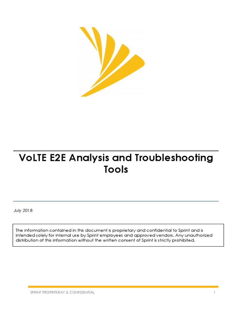 VoLTE E2E Tools and Analysis Guide | PDF | Quality Of Service | Session ...