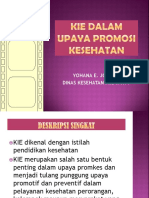 Kie Dalam Upaya Promosi Kesehatan