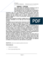 Teoría de Costos para Información para La Competitividad