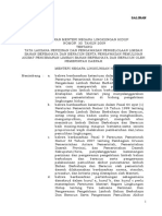 Permen LH Tahun 2009 No. 30 Tentang Tata Laksana Perizinan Dan Pengawasan Penglolaa