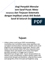 Epidemiologi Penyakit Menular Pada Sistem Saraf Pusat