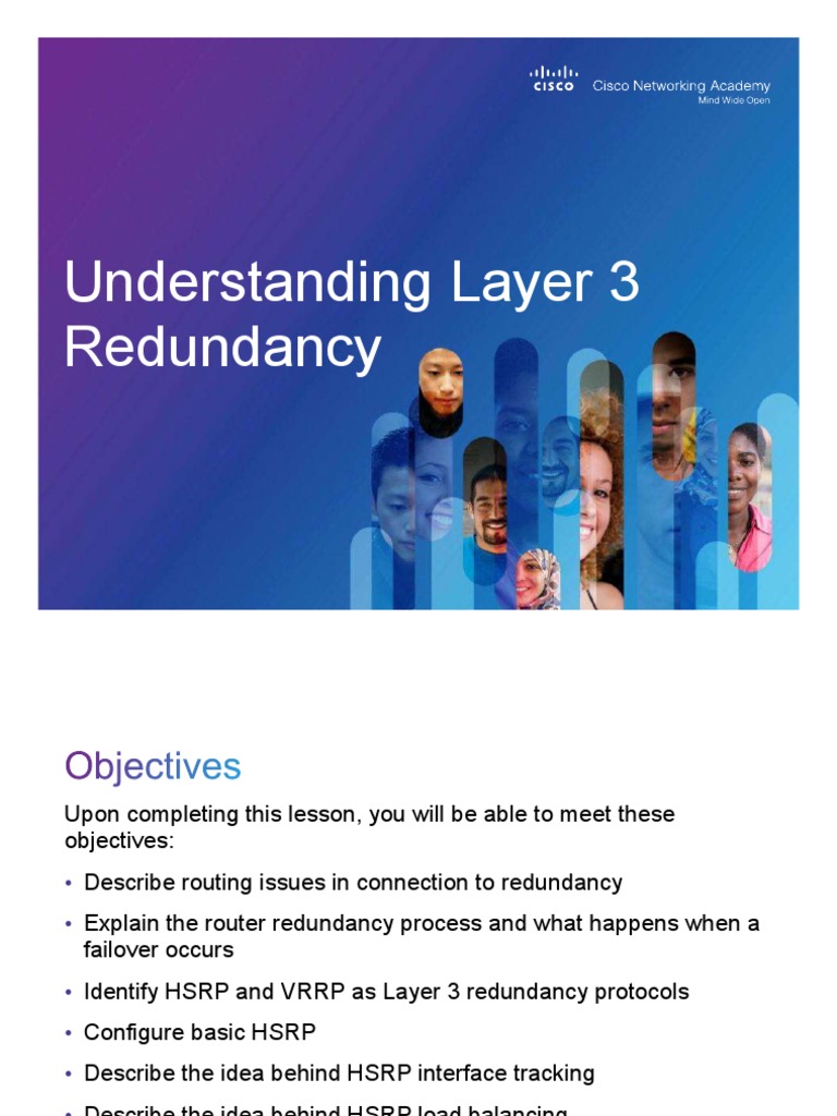 10 - First Hop Redundancy Protocol | PDF | Internet Architecture ...