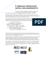 Osiloskop Sebagai Pengukur Panjang Sinyal Dan Bandwidth