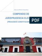 Compendio de Jurisprudencia Electoral (Procesos Constitucionales)