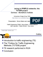 Traffic Engineering in IPMPLS Networks