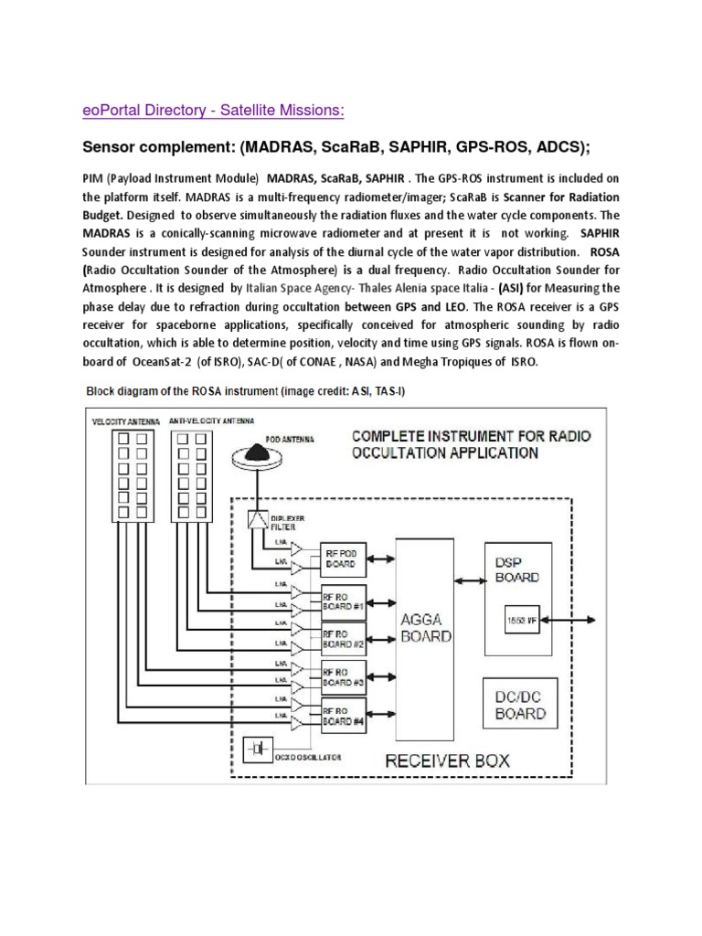 ROSA-eoPortal Directory | PDF