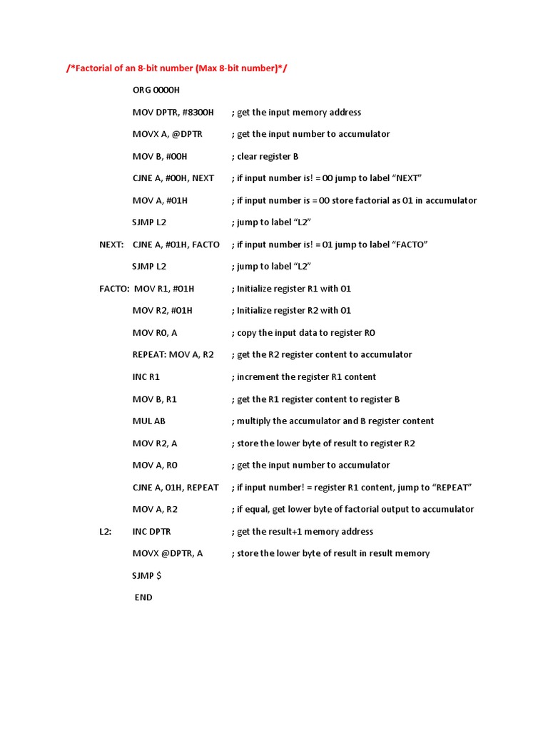 Factorial Calculation Flowchart | PDF | Computers