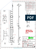 Section C-C Scale 1: 5: LADDER LENGTH: 4839 Mm. Finish: Hot Dip Galvanized Qty - 2 No's