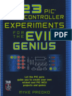 123 PIC Microcontroller Experiments For The Evil Genius (Mike Predko) PDF