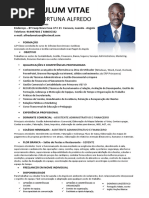 Curriculum Vitae - Manuel Fortuna Alfredo 2019