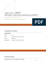 Laporan Kasus Meningitis