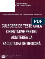 Biologie - Teste Admitere 2011.pdf