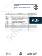 Production Schedule For Radio Drama