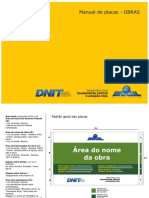 Manual de Placa de Obras - DNIT