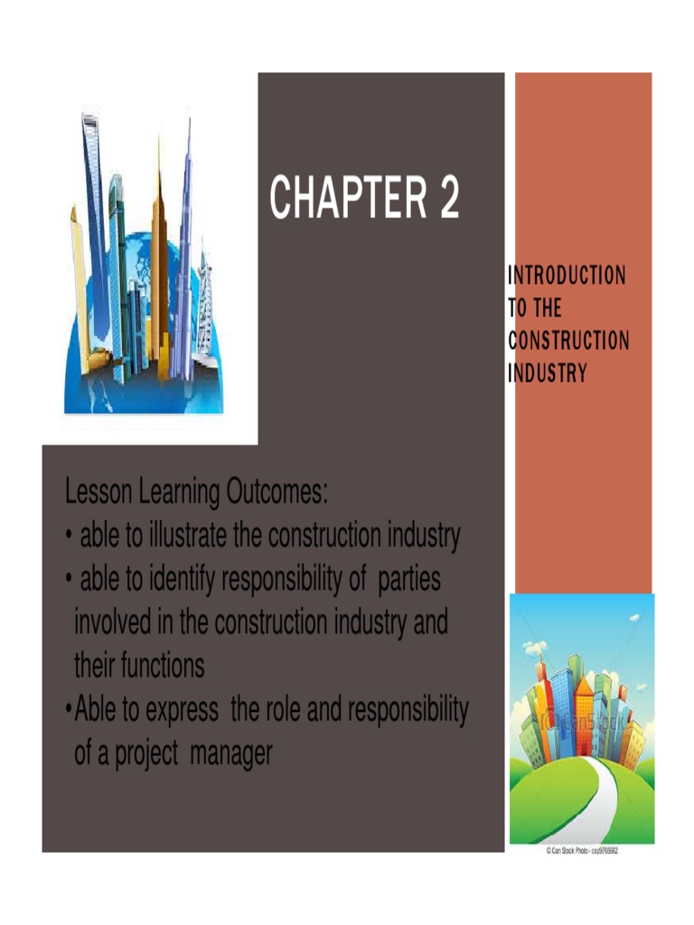 Introduction To Construction Industry | PDF | Communication | Economies