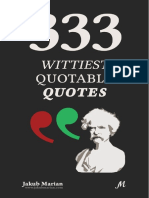 333 Wittiest Quotable Quotes