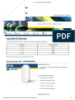 Capacidade Cilindros de Gás GLP