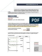 Gastos preoperativos empresa Mauricio S.A.C