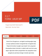 3.1.6 - Form Ukur