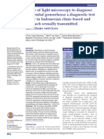 Value of Light Microscopy To Diagnose Urogenital Gonorrhoea: A Diagnostic Test Study in Indonesian Clinic-Based and Outreach Sexually Transmitted Infections Services