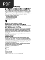 Enterprise Ready Performance and Scalability: 9.1 Overview of Dynamic Query Mode