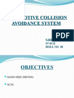Automotive Collision Avoidance System