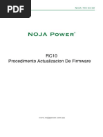 NOJA-793-03-ES Procedimento Actualizacion de Firmware