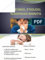 Definisi Etiologi Klasifikasi Rhinitis 1 1