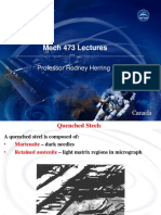 Lecture 9 - Plain Carbon Steels - 2013