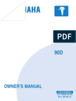 Yamaha 90D Outboard Owner's Manual