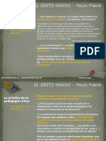 El Grito Manso - Freire Paulo