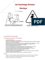 221151575 A2 Clinical Psychology Revision Notes Edexcel