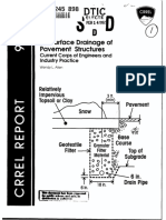 Subsurface Drainage of Highway CRREL