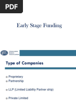 Early Stage Funding