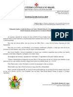 Saudação de Natal da Igreja Vétero Católica no Brasil