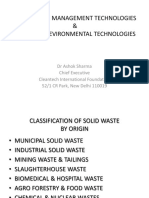 Solid Waste Management Technologies