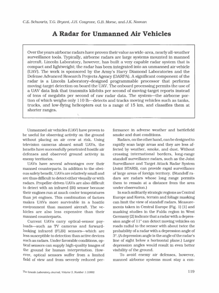 Compact Radar System for UAVs | PDF | Radar | Unmanned Aerial Vehicle