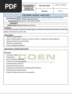 Pop Cdc 037. Cateterismo Gástrico