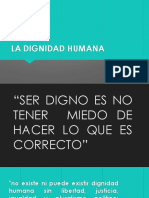 La Dignidad Humana Presentacion