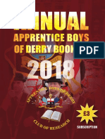 Annual Apprentice Boys Booklet 2018
