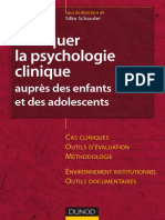 E-Livre Schauder - Pratiquer La Psychologie Clinique Aupres Des E Et Des Ado PDF